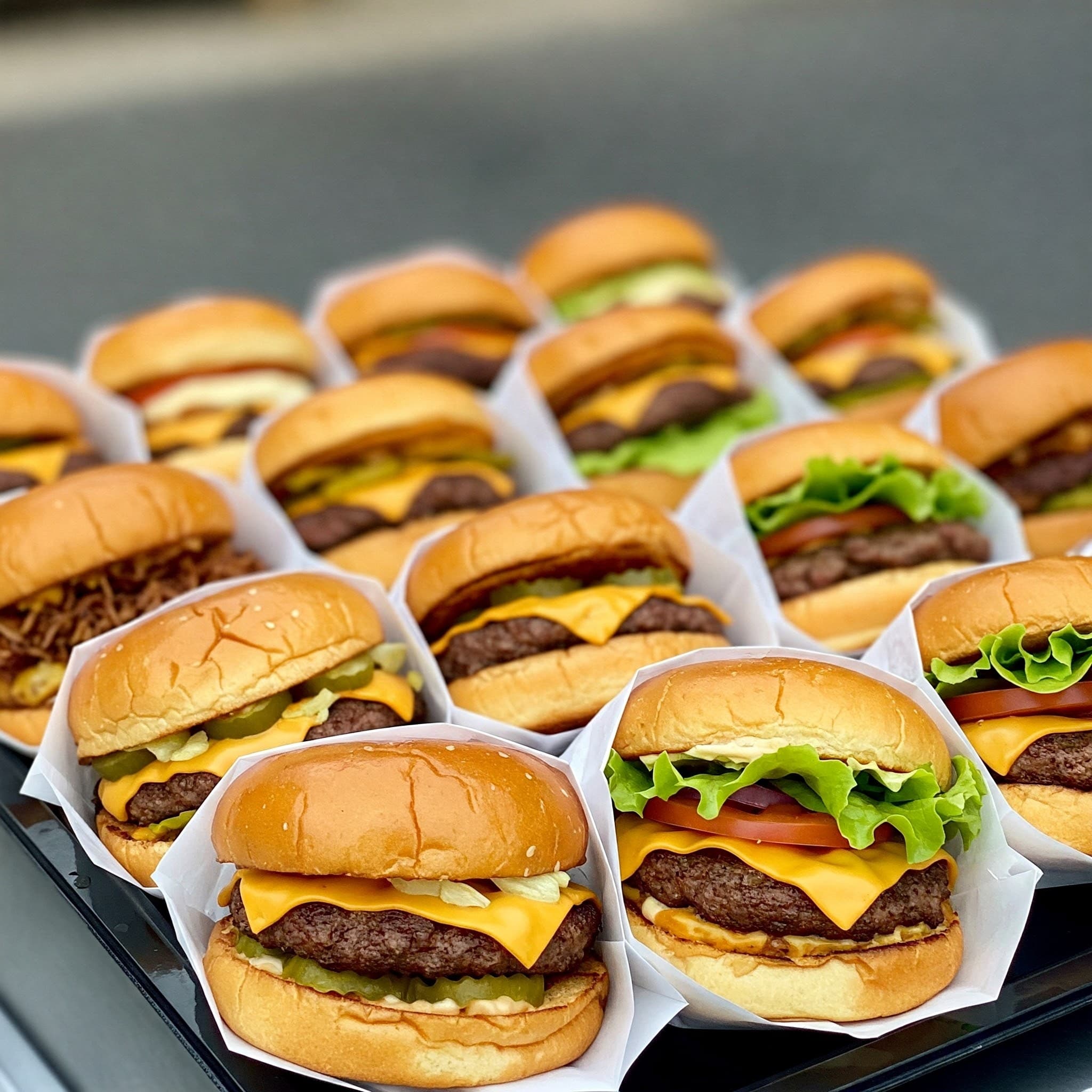 Classic Cheeseburger Bar